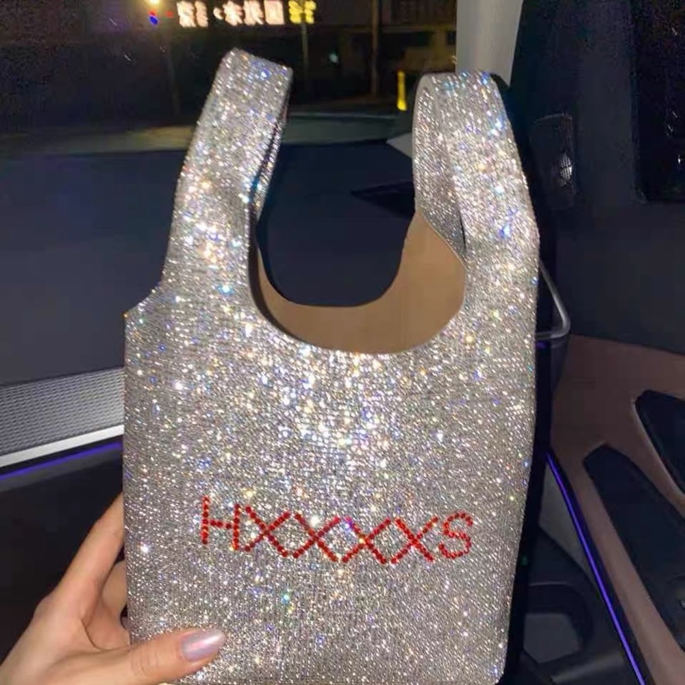 Diamond bag women small tote